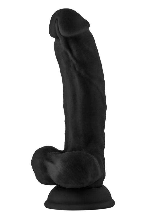 860304.jpg Shaft Model C 7.5 Inch Dong With Balls Black