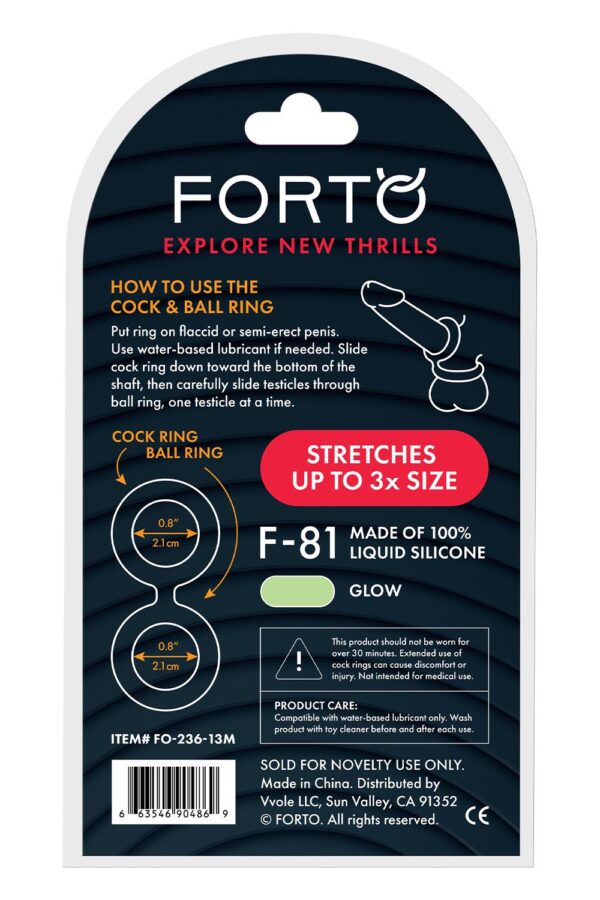 Forto F-81 Double Ring 47Mm Glow