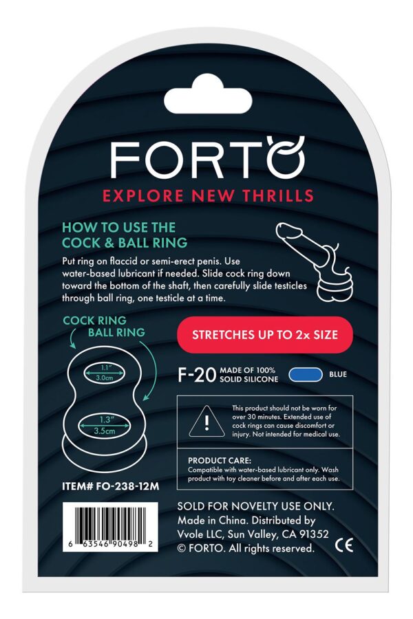 Forto F-20 Balls Stretcher Medium Blue