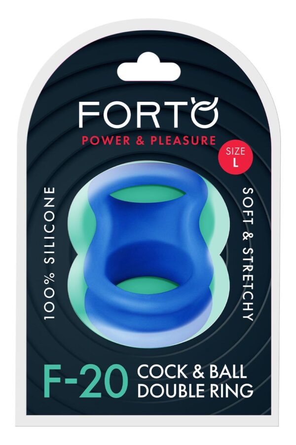 860443-P.jpg Forto F-20 Balls Stretcher Large Blue