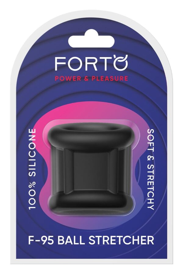 Forto F-95 Tubular Ball Stretcher Black