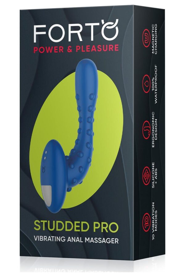 Forto Studded Pro Vibrating Massager
