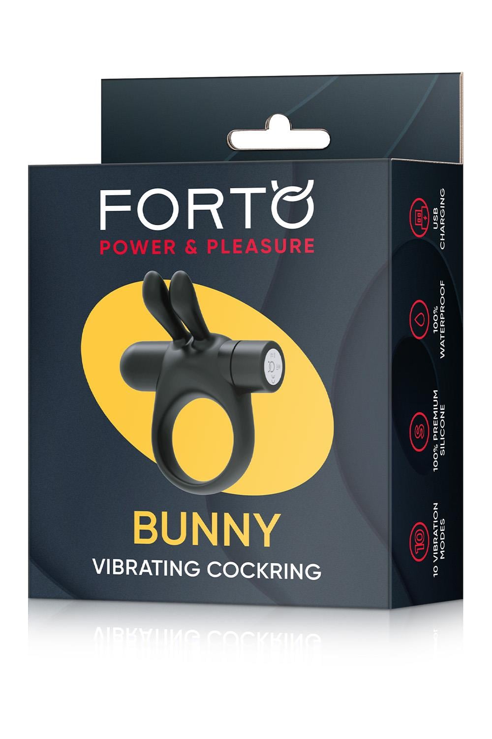 Forto Bunny Vibrating Cockring
