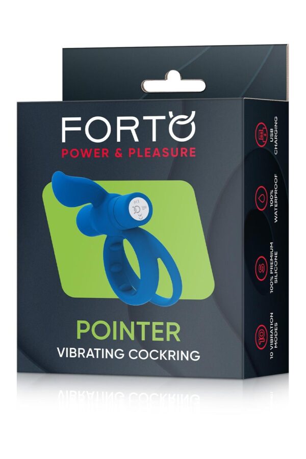 Forto Pointer Vibrating Cockring
