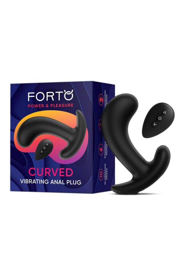 Forto Curved Vibrating Plug