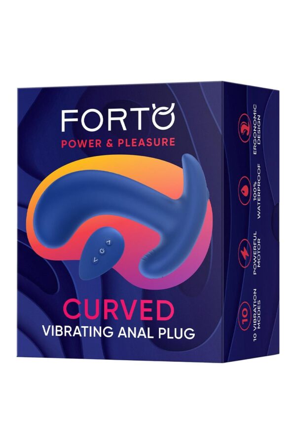 Forto Curved Vibrating Plug