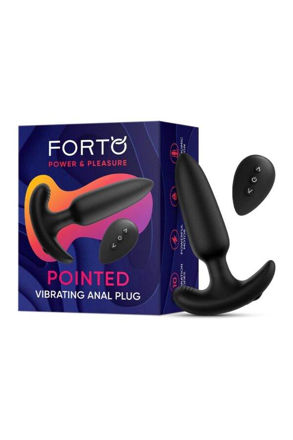 Forto Pointed Vibrating Plug