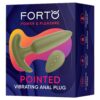 Forto Pointed Vibrating Plug