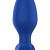 Forto Vibrating Anal Plug Blue
