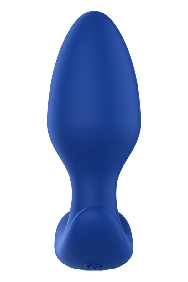 Forto Vibrating Anal Plug Blue