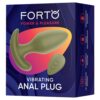 860476-P.jpg Forto Vibrating Anal Plug Green