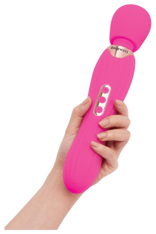 870066-1.jpg Bodywand Rumble Wand 12 Inch Hot Pink