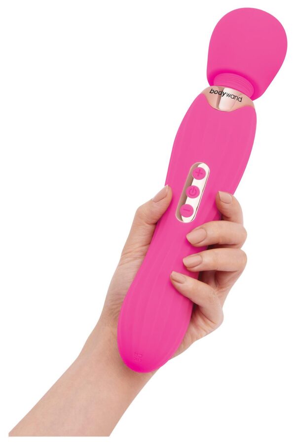 870067-1.jpg Bodywand Rumble Wand 10 Inch Hot Pink