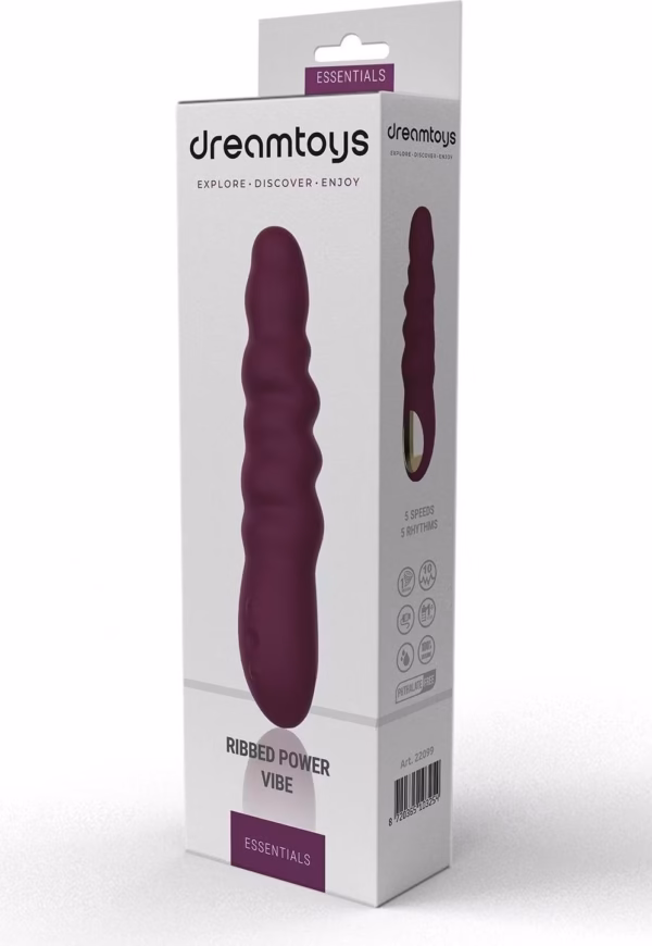 Essentials Ribbed Power Vibe Purple