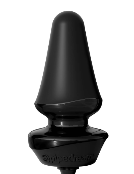 Anal Fantasy Elite Inflatable Silicone Butt Plug Black
